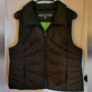 X-large purple Women's puffer vest